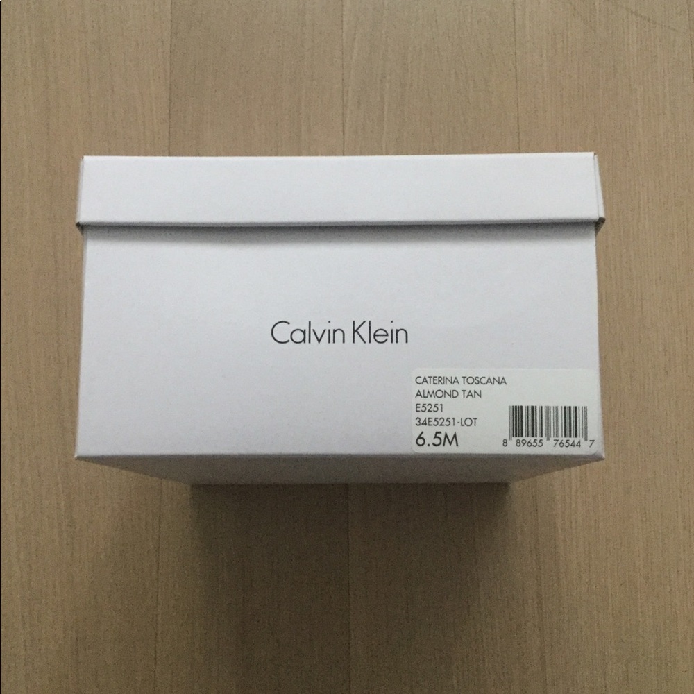 Calvin Klein Caterina Tan Gladiator Sandals - Picture 5 of 5